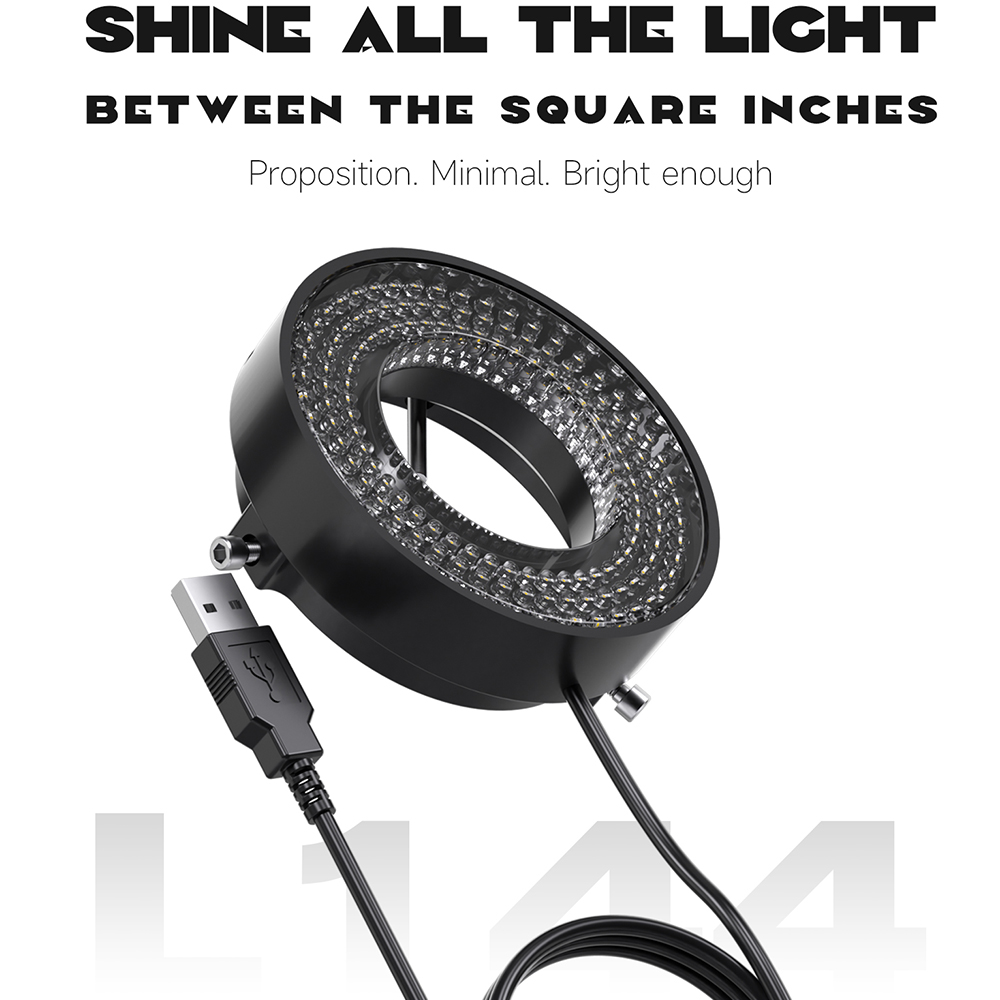 Macro Photography Led Lighting - Mechanic L144 LS6 Microscope LED Ring