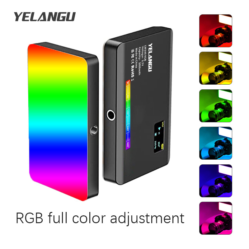 Photography Lighting Rgb - YELANGU RGB LED Video Light W140