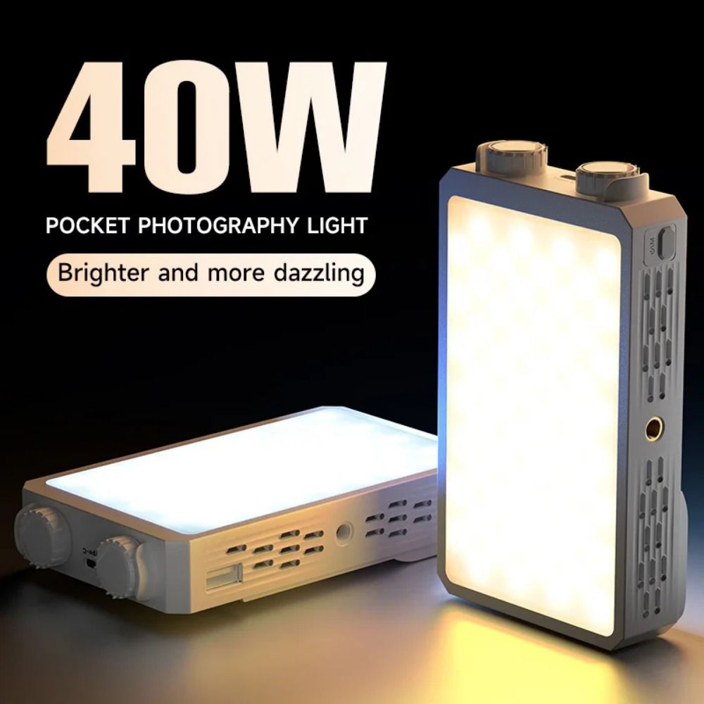 Photography Lighting Rgb - 40W RGB LED Camera Light 2800-9000K