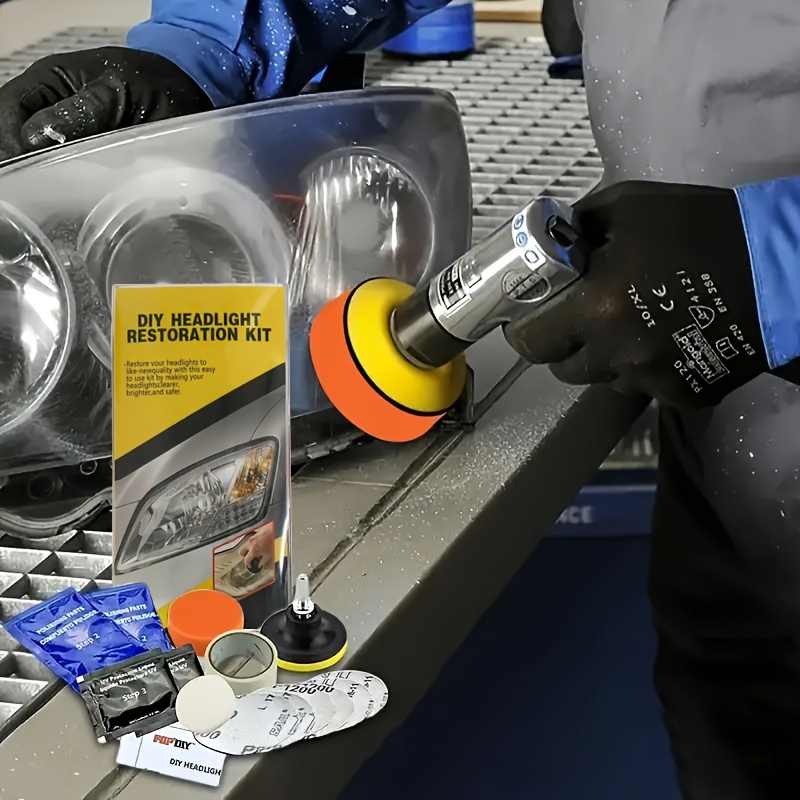 Car Headlight Restoration Poli - огляд і ціна Makeup Photography Lighting