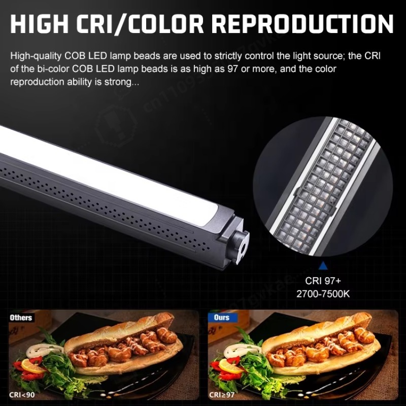 2700-7500K RGB Portable LED Vi - огляд і ціна Photography Lighting Rgb