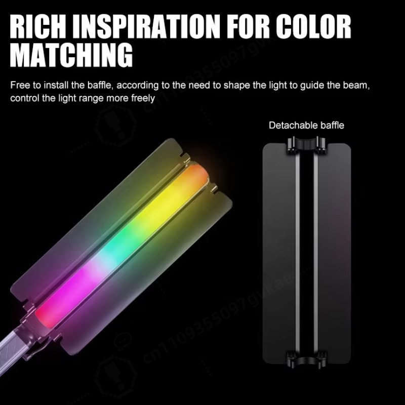 2700-7500K RGB Portable LED Vi - огляд і ціна Photography Lighting Rgb