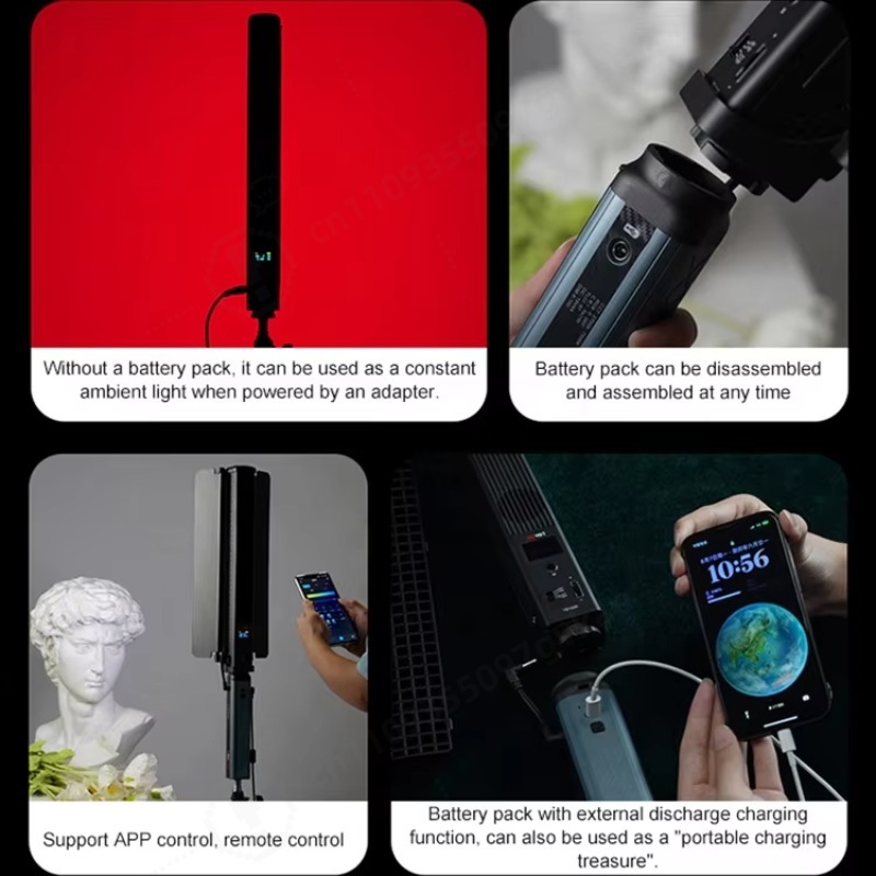 2700-7500K RGB Portable LED Vi - огляд і ціна Photography Lighting Rgb
