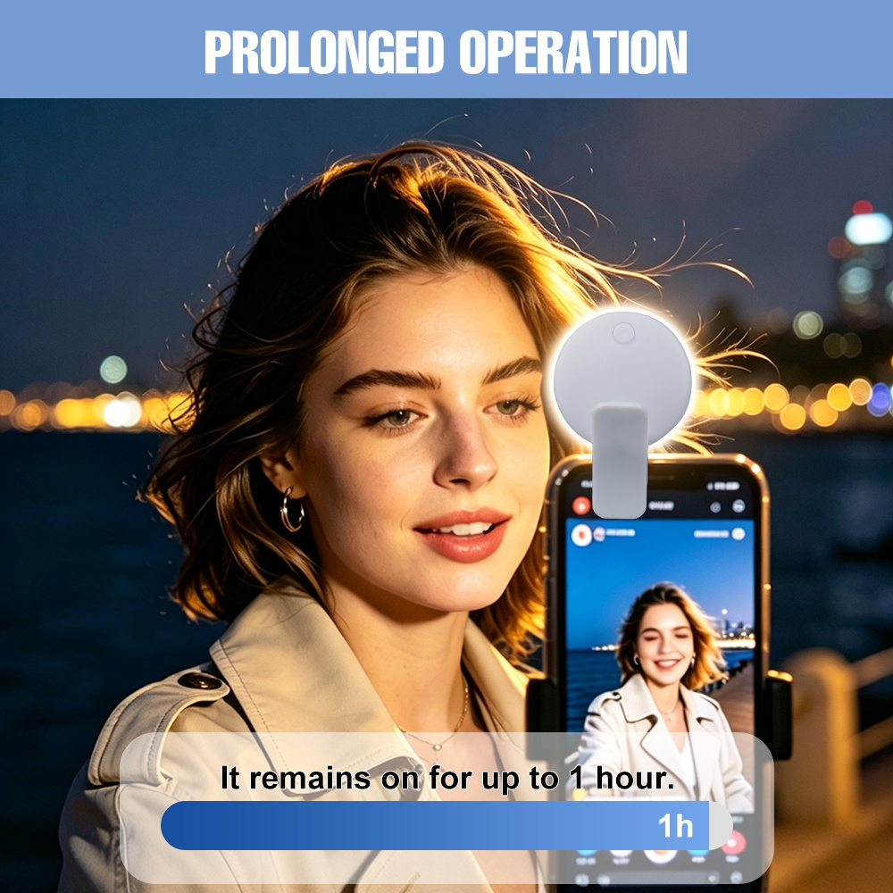 Portable Clip‑on Selfie Fill L - огляд і ціна Makeup Photography Lighting