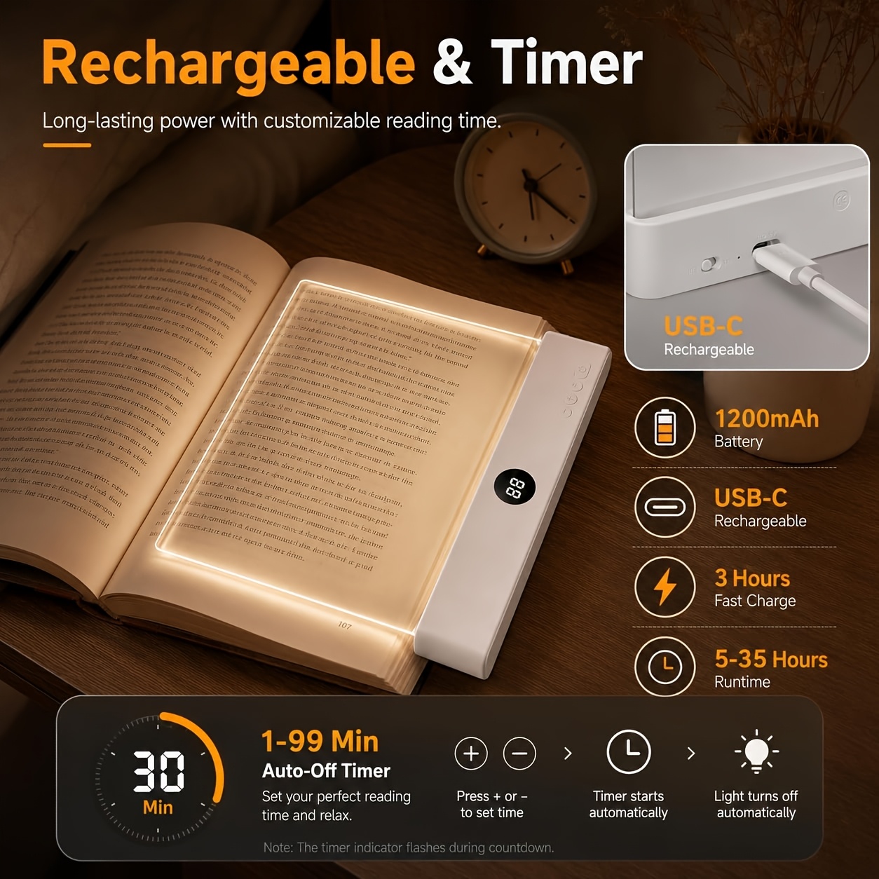 LED Book Light and Night Light - огляд і ціна Photography Lighting Book