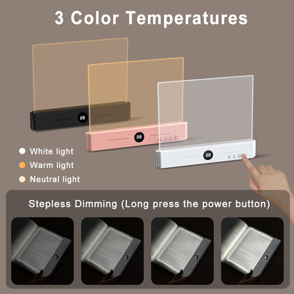 2-in-1 LED Book Light & Night  - огляд і ціна Photography Lighting Book