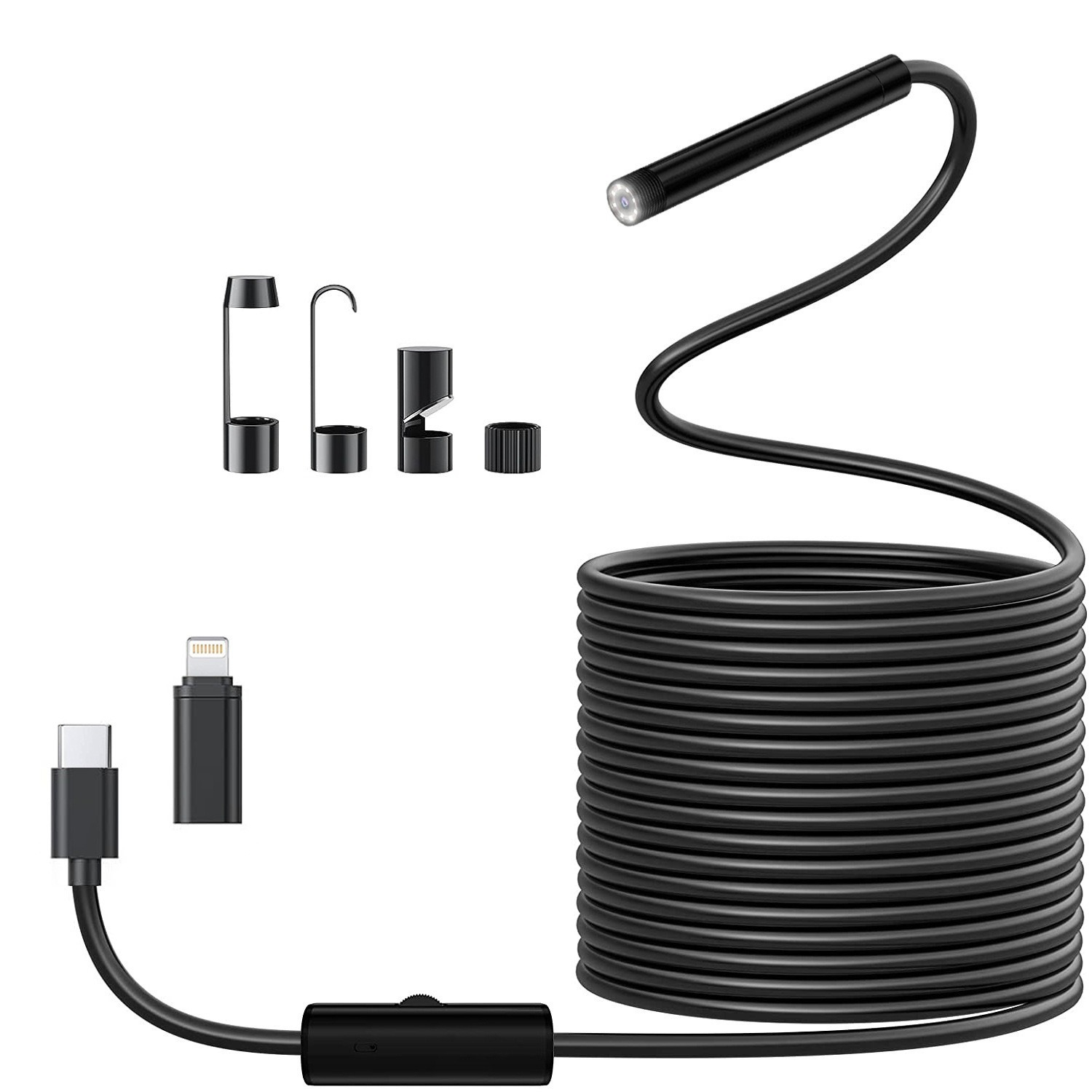 8mm Lens Industrial Endoscope, - огляд і ціна Macro Photography Led Lighting