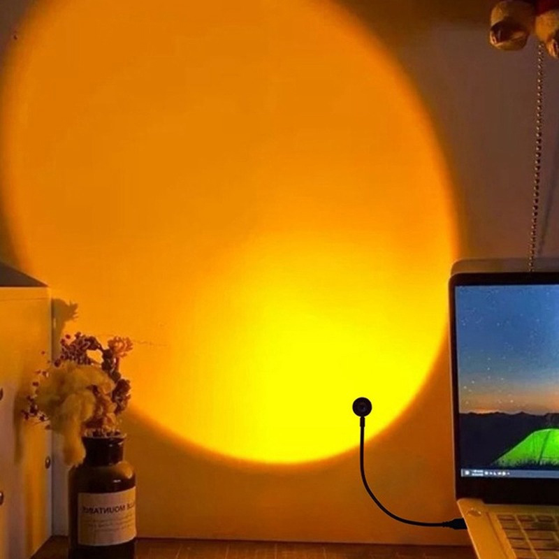 Sunset Lamp Nightlights USB Pr - огляд і ціна Photography Lighting Mood