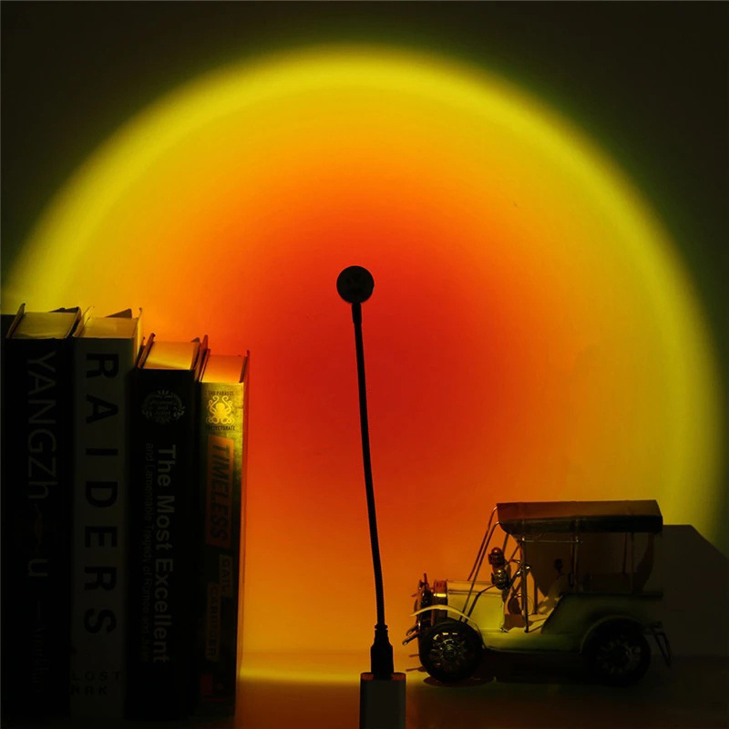 Sunset Lamp Nightlights USB Pr - огляд і ціна Photography Lighting Mood