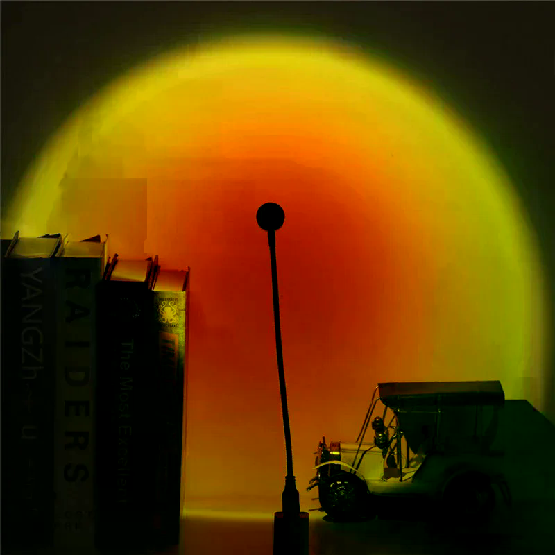 LED Sunset Lamp Nightlights US - огляд і ціна Photography Lighting Mood