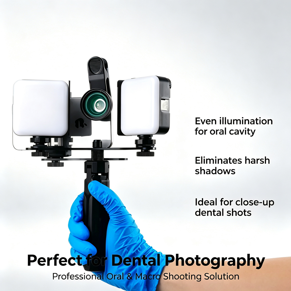 LODDEN Bluetooth Dental Fill L - огляд і ціна Macro Photography Led Lighting