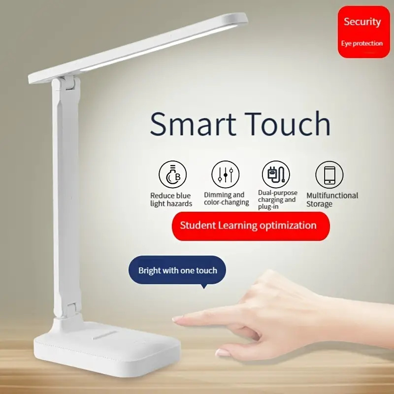 LED Touch Switch White Folding - огляд і ціна Photography Lighting Book