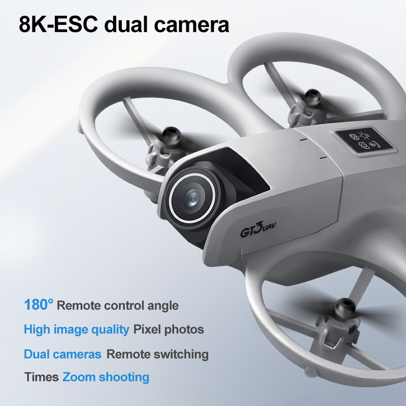 NEW GT3 Mini Foldable Drone Wi - огляд і ціна Photography Lighting Position