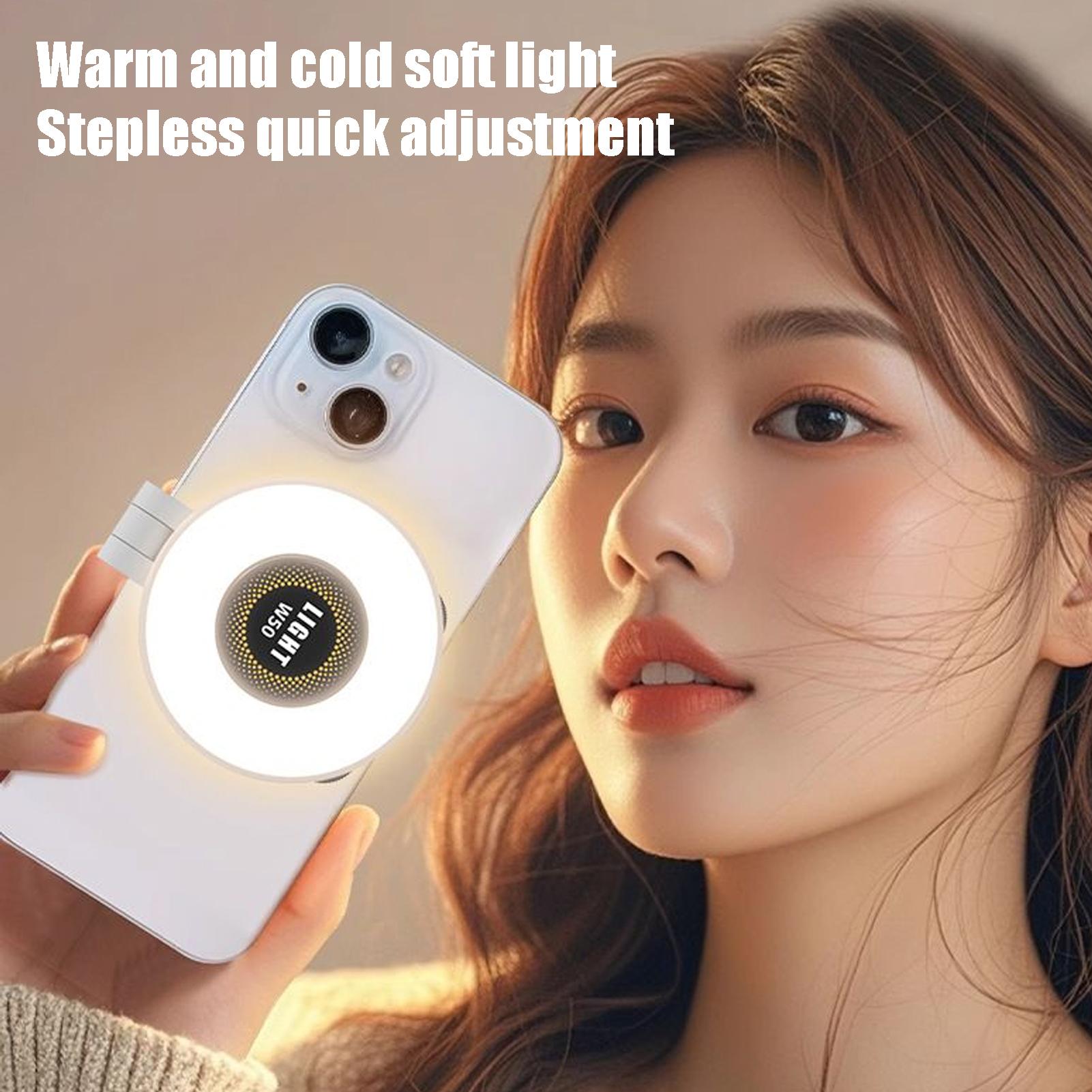 Magnetic Selfie Light 3 Modes  - огляд і ціна Makeup Photography Lighting
