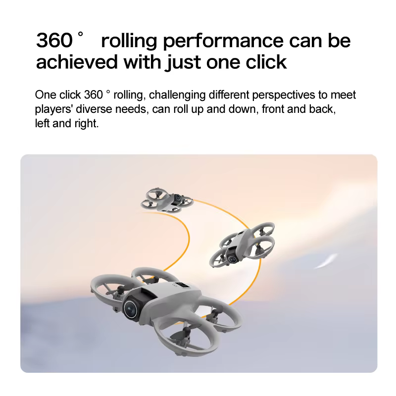 NEW 2026 Mini Foldable Drone W - огляд і ціна Photography Lighting Position