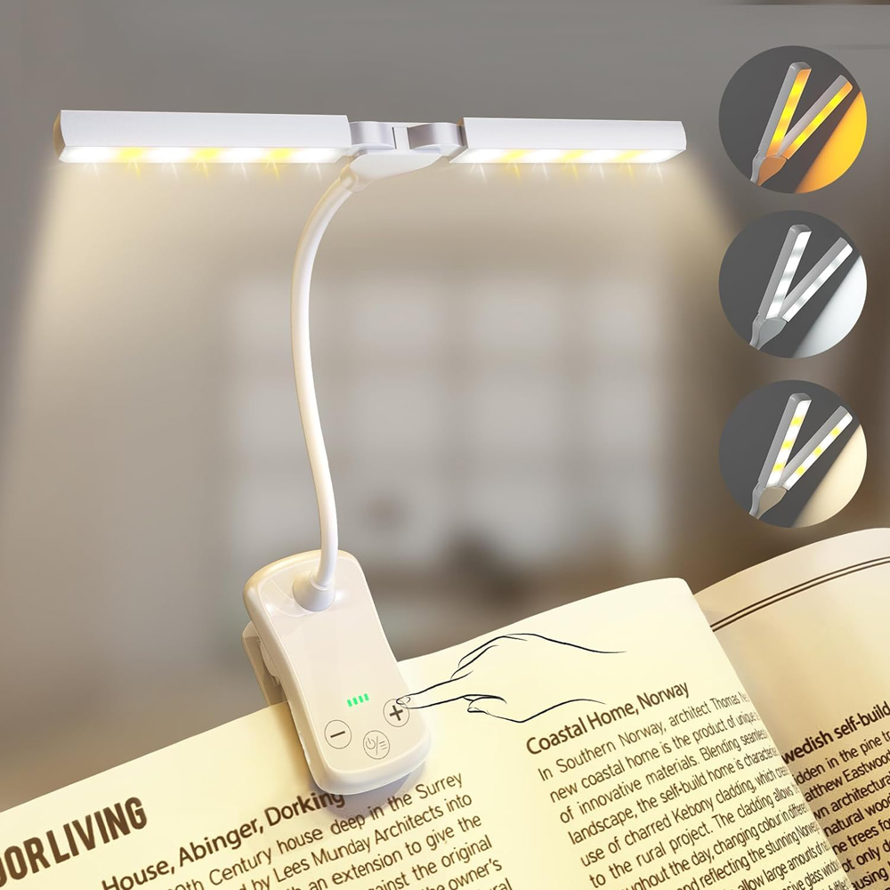 14 LED Clip on Book Light 3 Co - огляд і ціна Photography Lighting Book