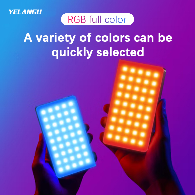 YELANGU RGB LED Video Light W1 - огляд і ціна Photography Lighting Rgb