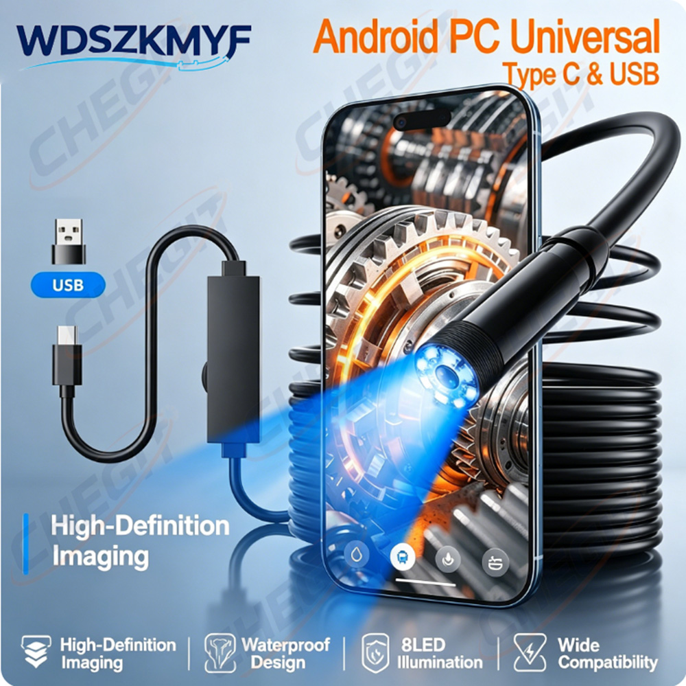 NEW USB Endoscope for OTG Andr - огляд і ціна Macro Photography Led Lighting