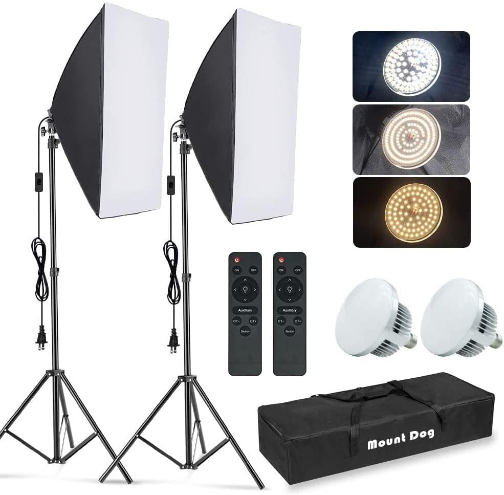 Photography Softbox Lighting K - огляд і ціна Photography Led Lighting Kit
