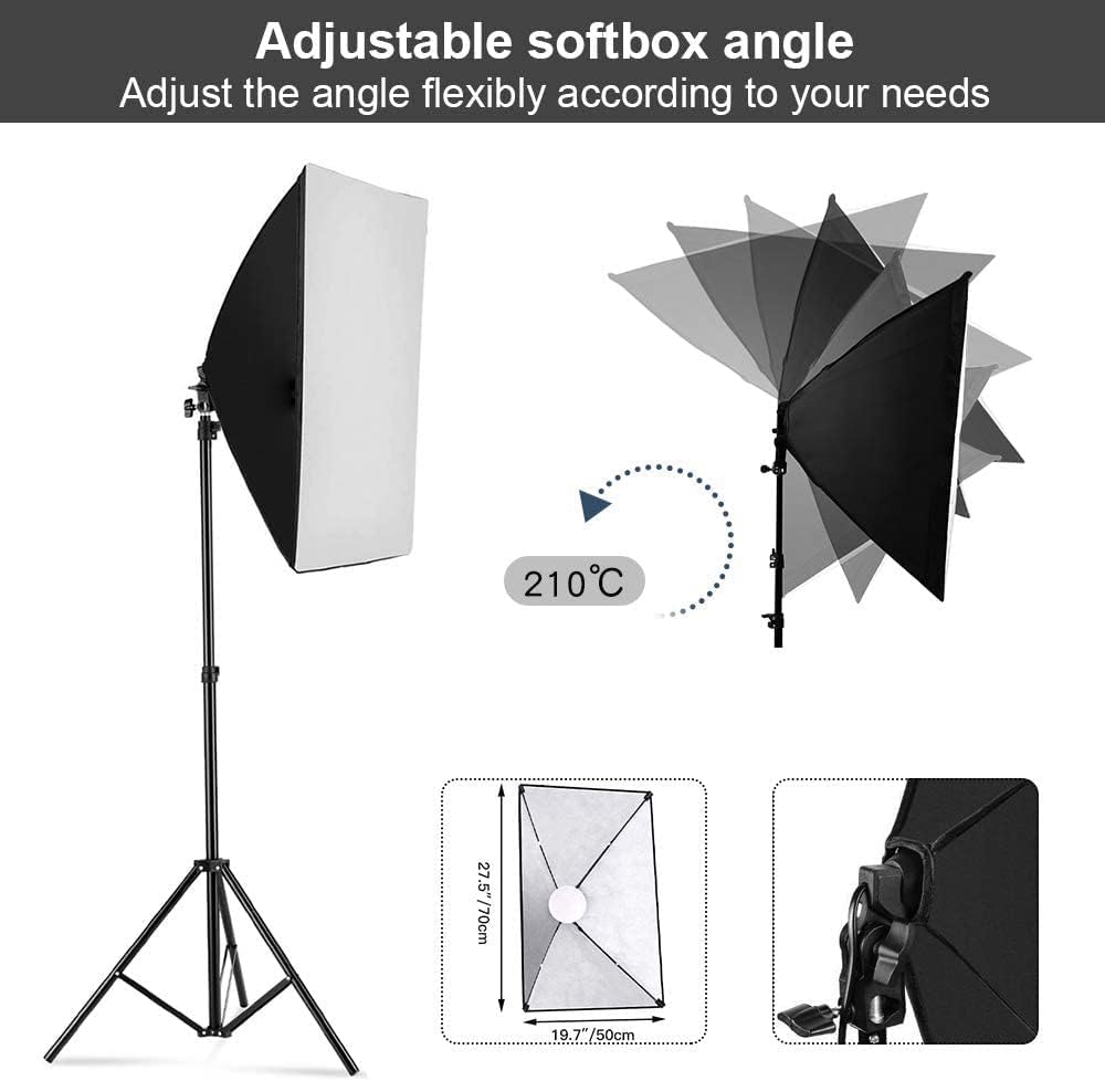 Photography Softbox Lighting K - огляд і ціна Photography Led Lighting Kit