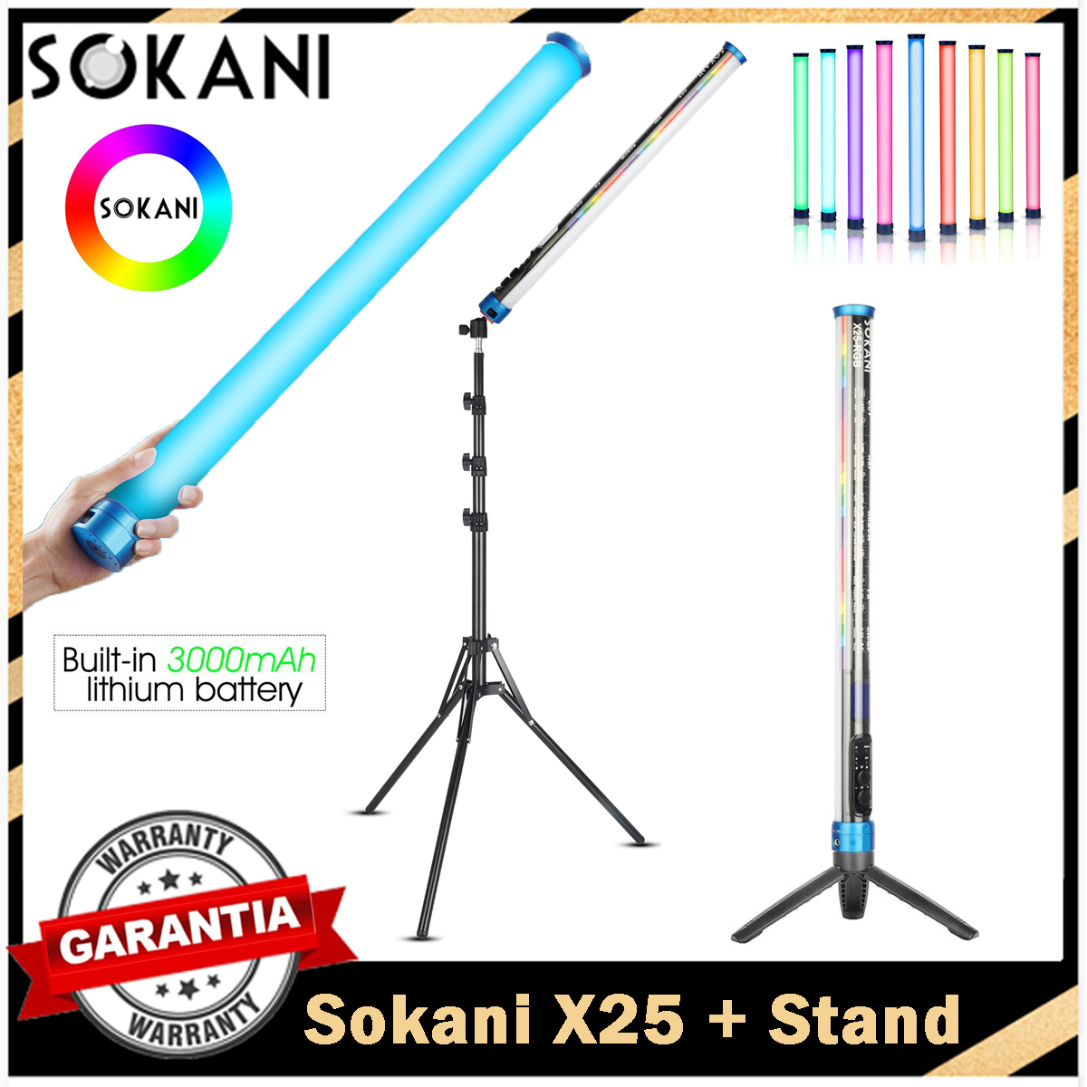 Sokani X25 RGB LED Video Light - огляд і ціна Photography Lighting Rgb