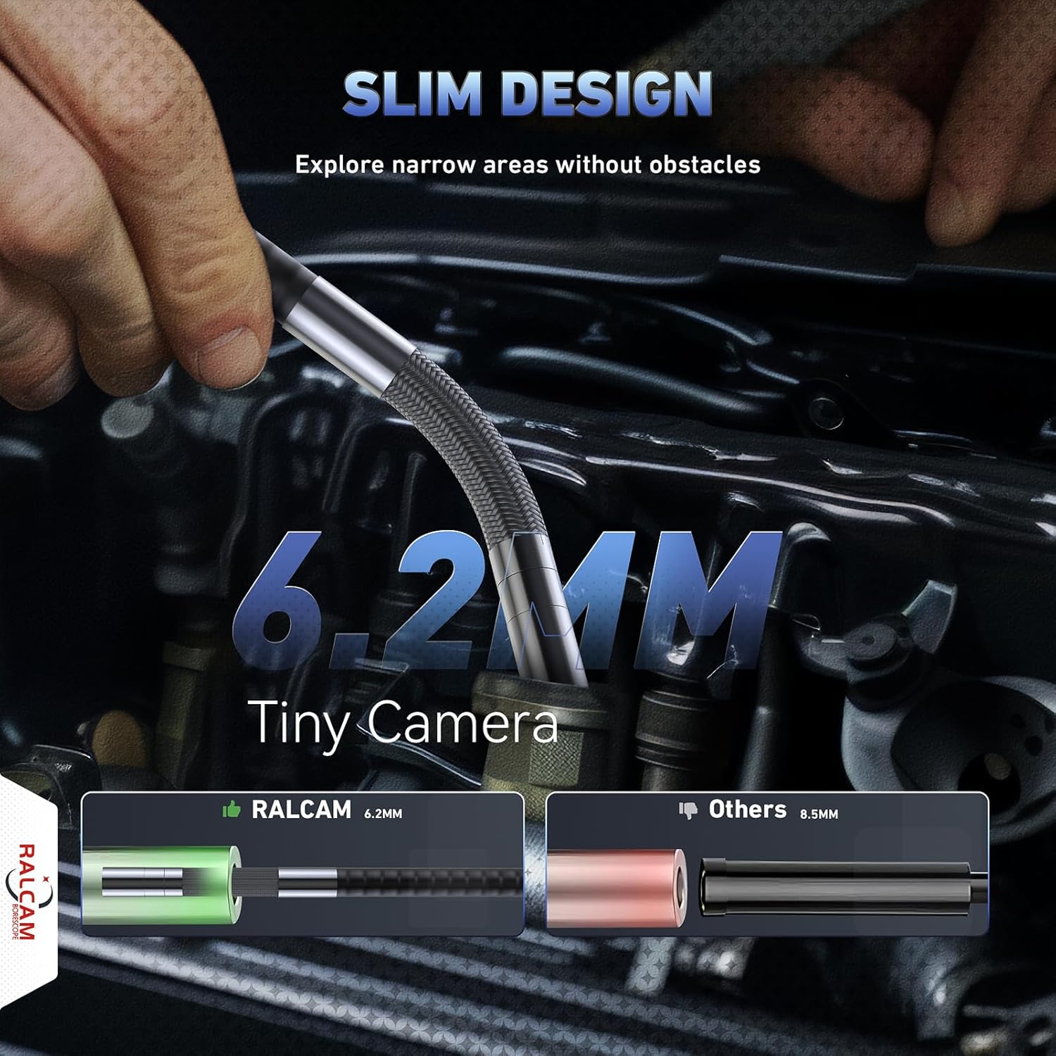 360° Joystick Articulating Bor - огляд і ціна Macro Photography Led Lighting