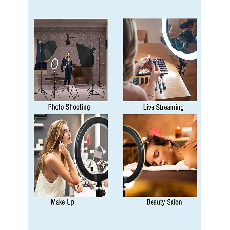 Desiontal 26cm Ring Light with - огляд і ціна Photography Lighting Rgb