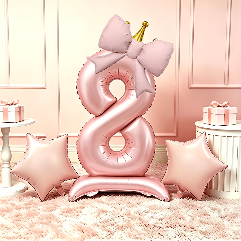 Light Luxury Pink 3D Balloons  - огляд і ціна Makeup Photography Lighting