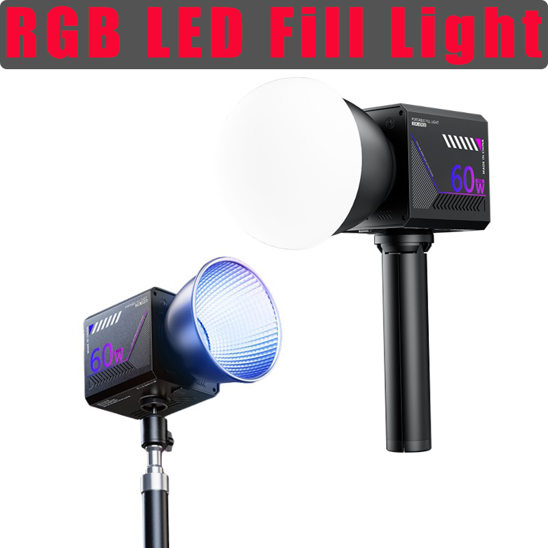 60W RGB Video Light Portable L - огляд і ціна Photography Lighting Rgb
