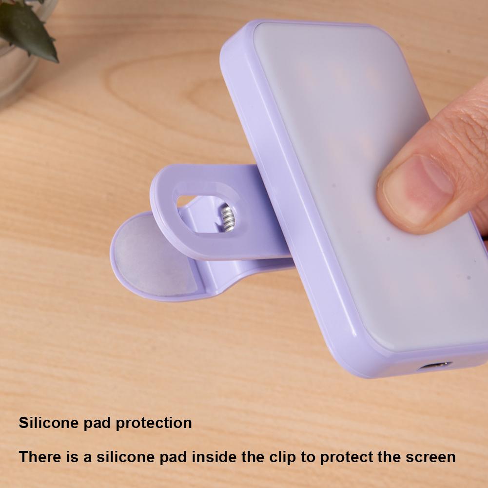 Selfie LED Color Clip Fill Lig - огляд і ціна Photography Mobile Lighting