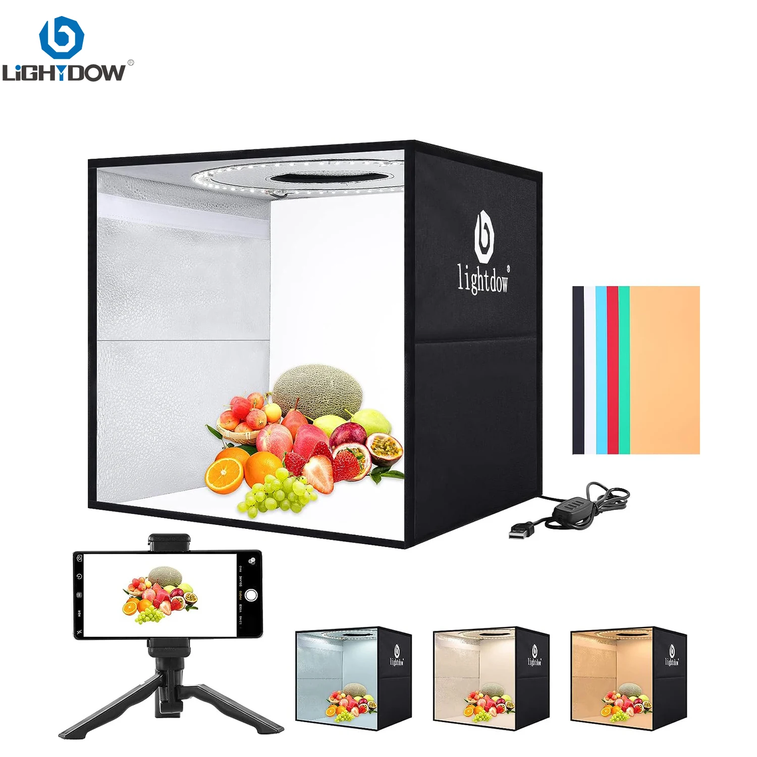 Lightdow Dimmable Photo Box LE - огляд і ціна Photography Lighting Tent