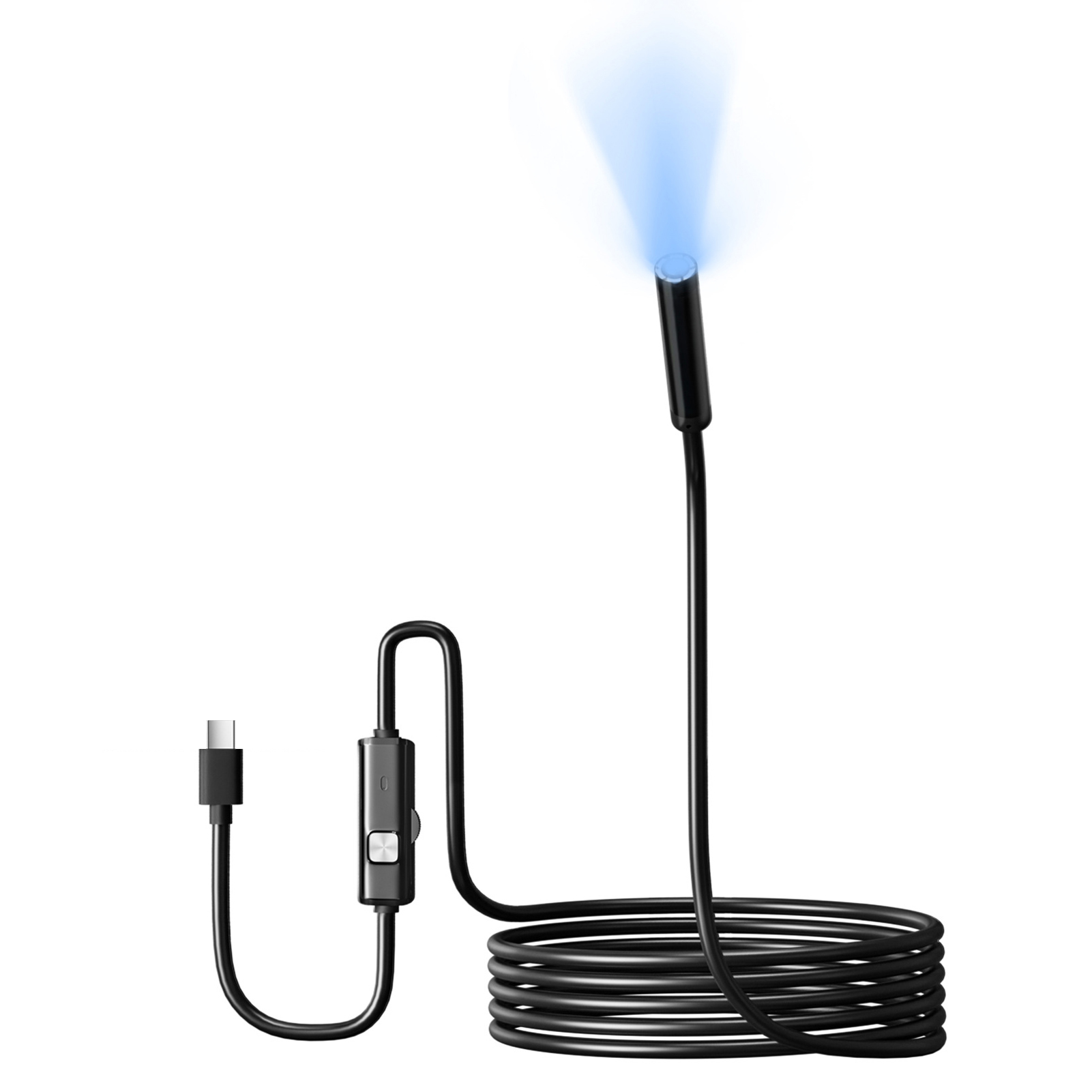 Type-c 5.5/7mm Endoscope Scope - огляд і ціна Macro Photography Led Lighting