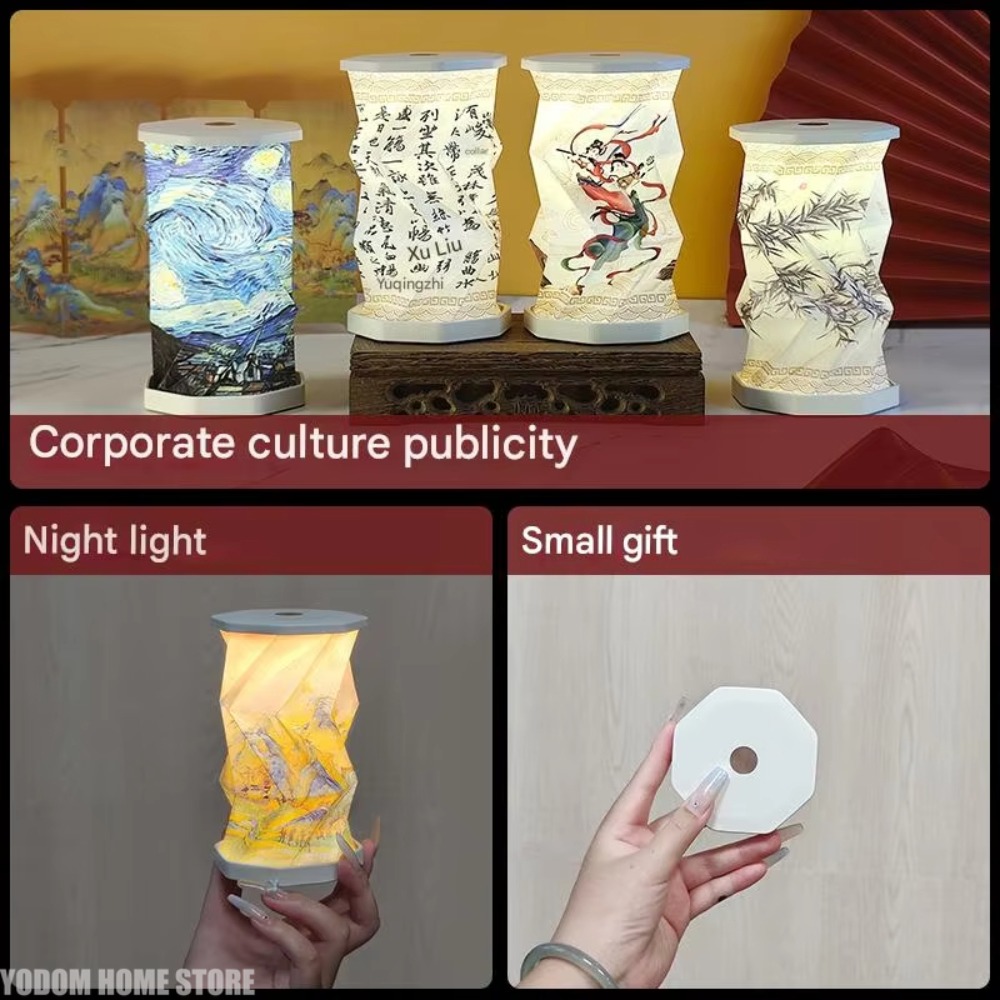 Paper Rotating Night Light Cre - огляд і ціна Photography Lighting Book
