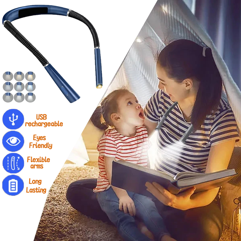 LED Reading Neck Lights USB Re - огляд і ціна Photography Lighting Book