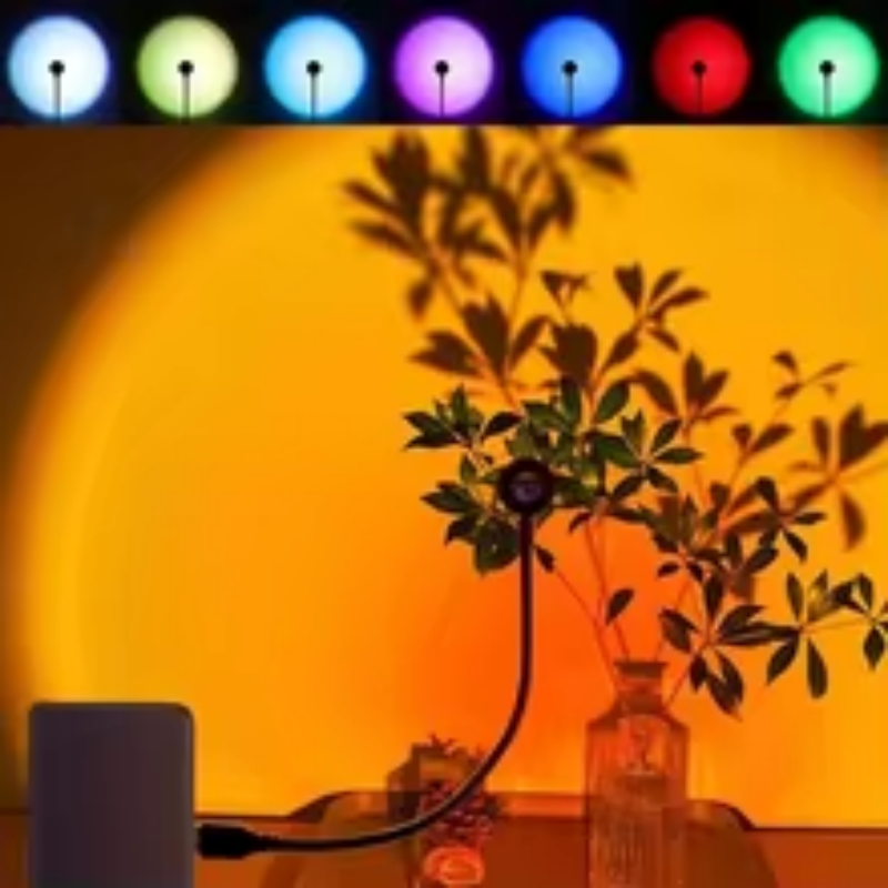 Sunset Projection Lamp USB Moo - огляд і ціна Photography Lighting Mood