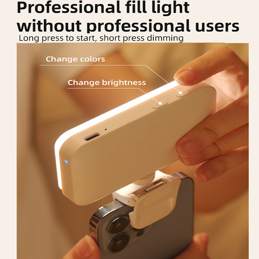 Pocket LED Selfie Light For IP - огляд і ціна Photography Mobile Lighting
