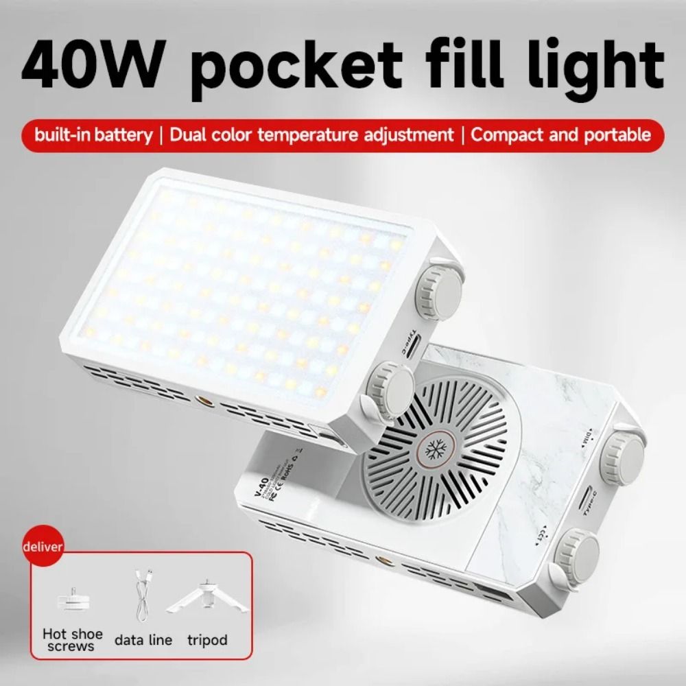 40W RGB LED Camera Light 2800- - огляд і ціна Photography Lighting Rgb
